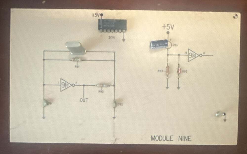 Module Nine and Module Ten Electronics Training Circuit Boards - Picture 2 of 3